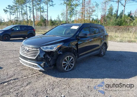 2017 Hyundai Santa Fe Se из США, поврежденный, VIN KM8SM4HF3HU233058